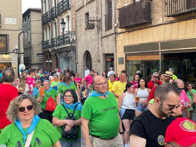 Peñas inicio de Fiestas 