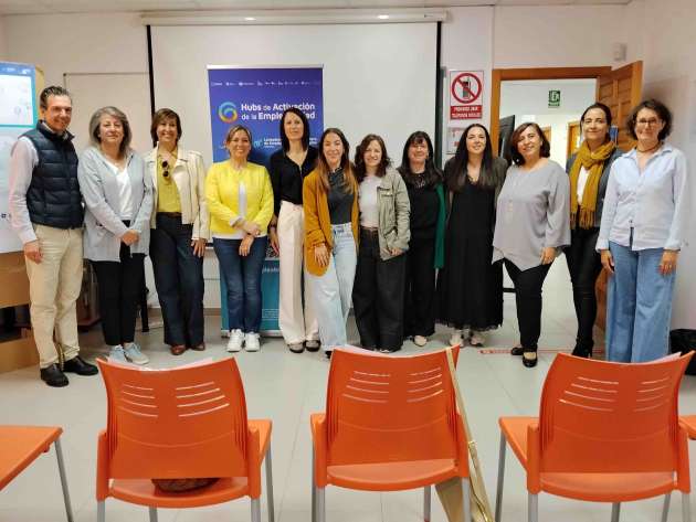 visita institucional a la Lanzadera de Empleo