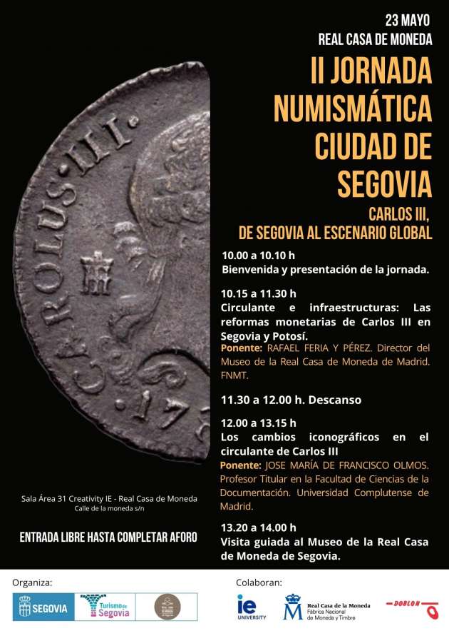 II Jornada Numismática Ciudad de Segovia
