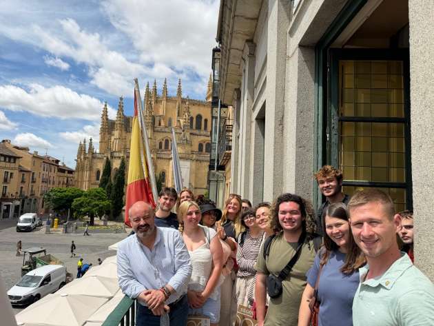 Estudiantes estadounidenses participan en el programa KISS Spain Verano