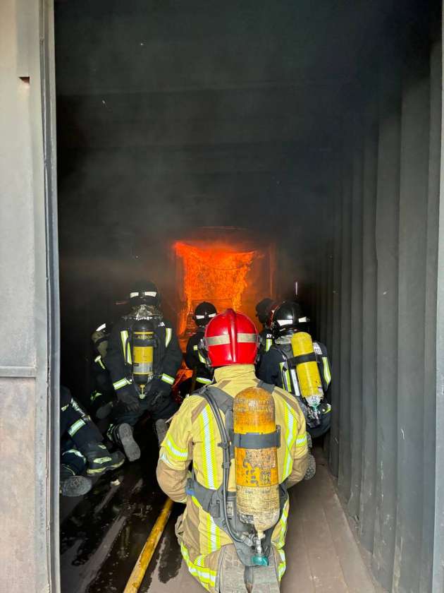 El Parque de Bomberos acoge un curso de formación