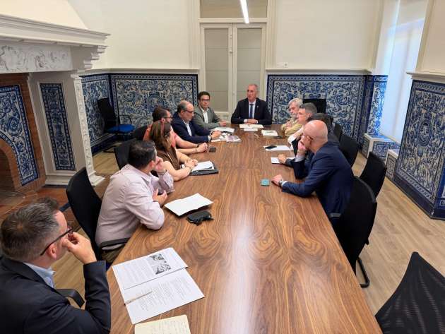 Reunión con el sector del transporte