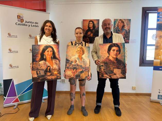 La exposición “Ilustres Europeas”  en la Casa Joven