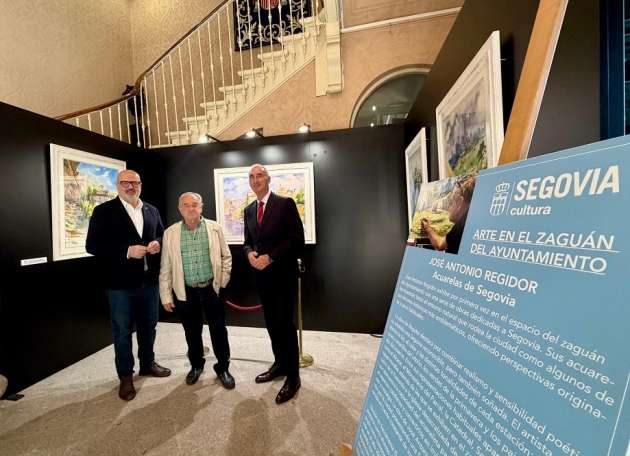 Exposición de acuarelas de José Antonio Regidor 